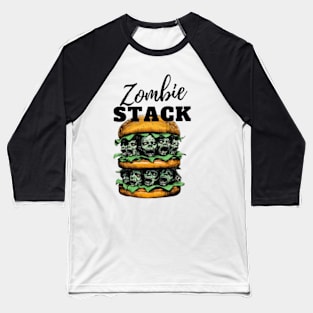 Zombie stack Baseball T-Shirt